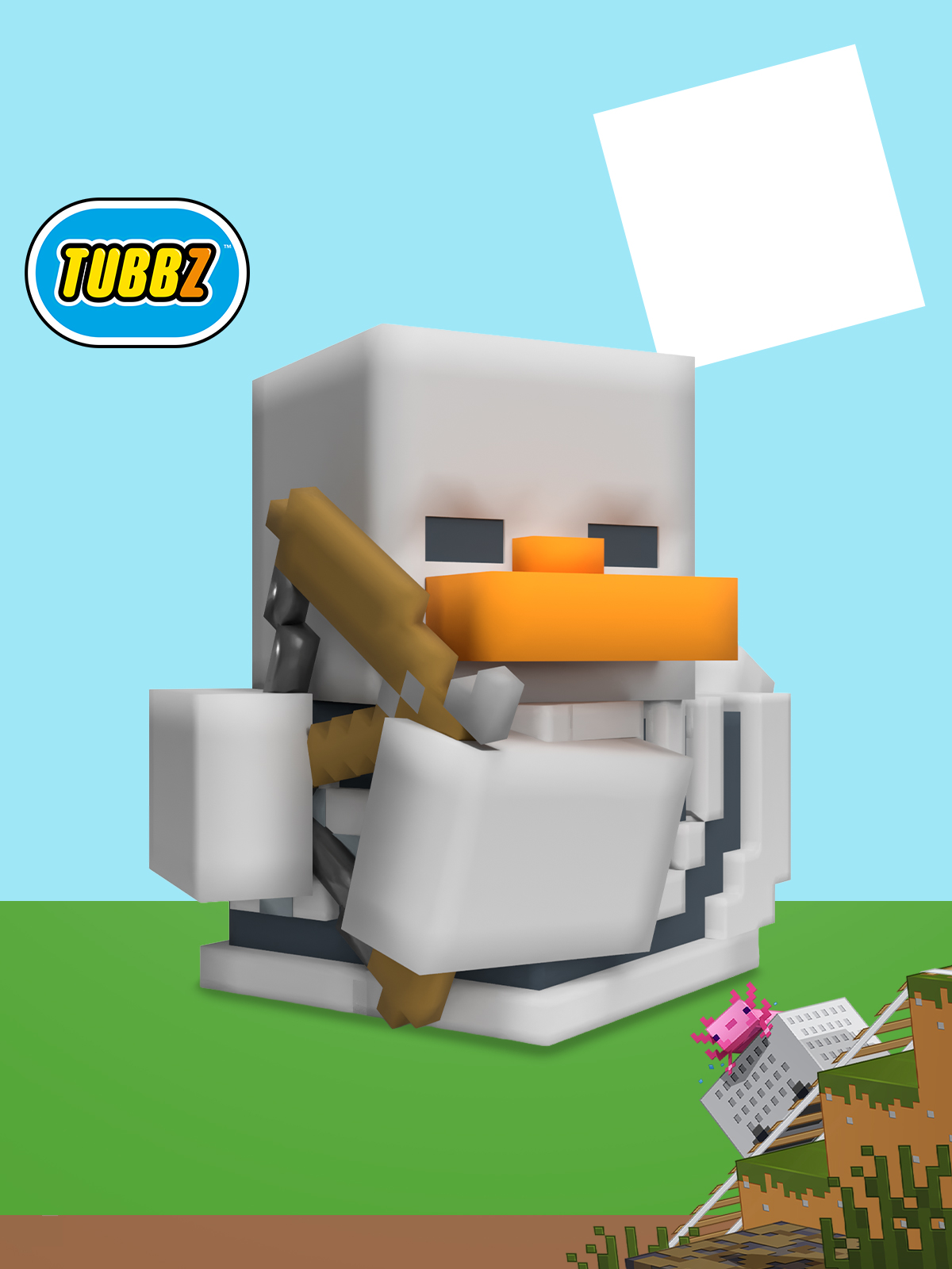 Фигурка Minecraft Утка Tubbz Skeleton - фото 3