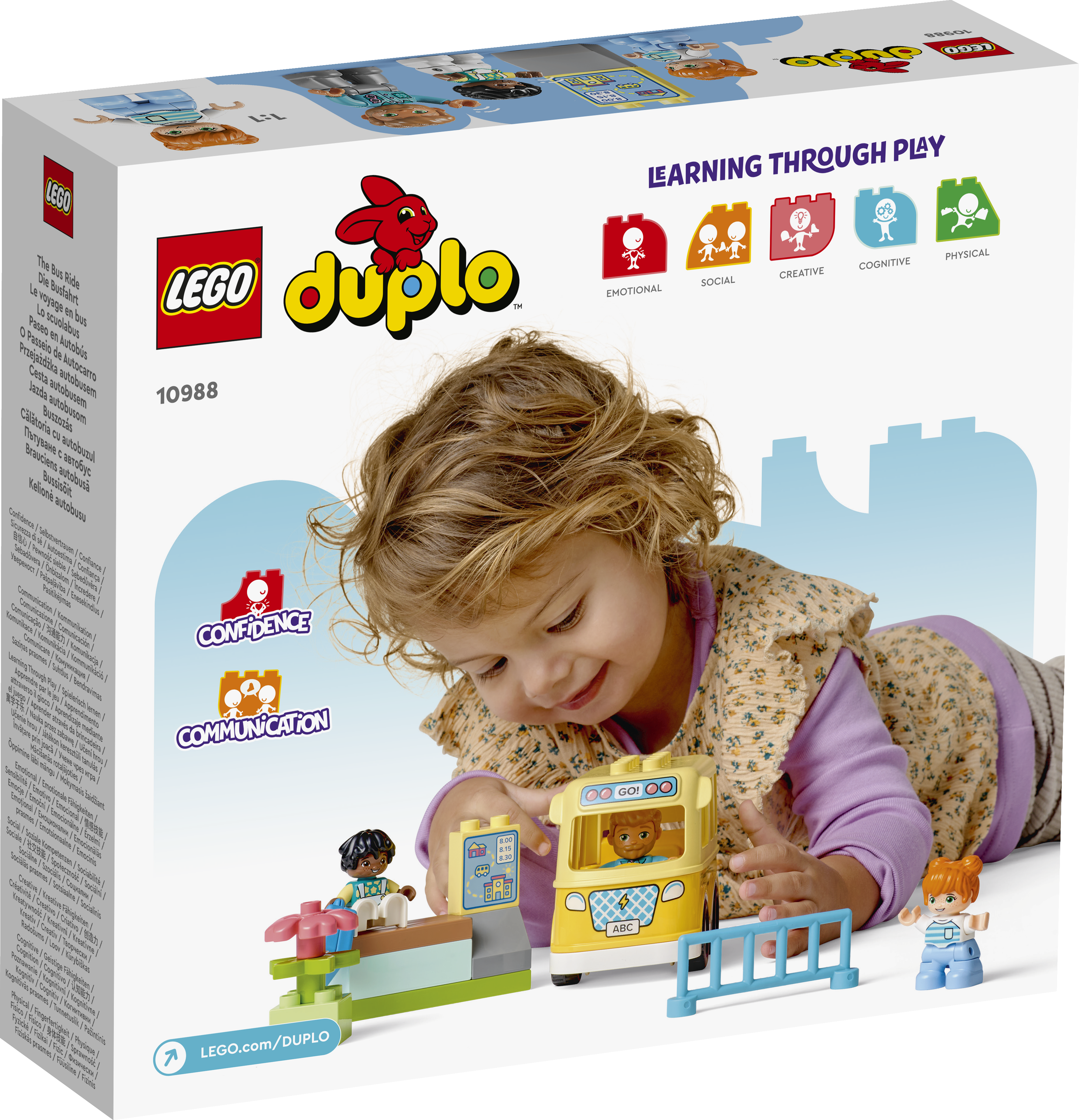 Конструктор LEGO DUPLO Town The Bus Ride блочный - фото 6