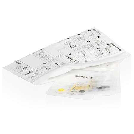 Пакеты для хранения грудного молока Medela одноразовые 50шт 008.0413