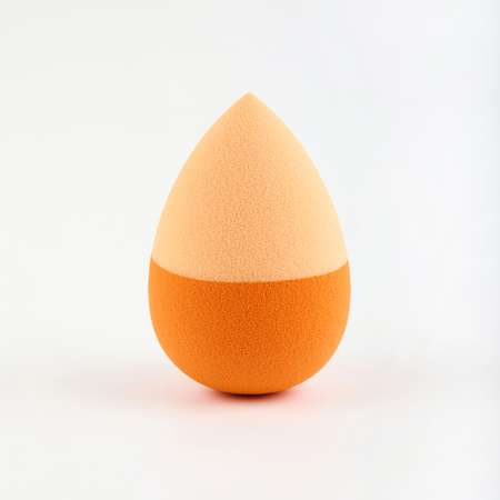 Спонж для макияжа SOLOMEYA Капля, Orange&Peach, 1 шт.