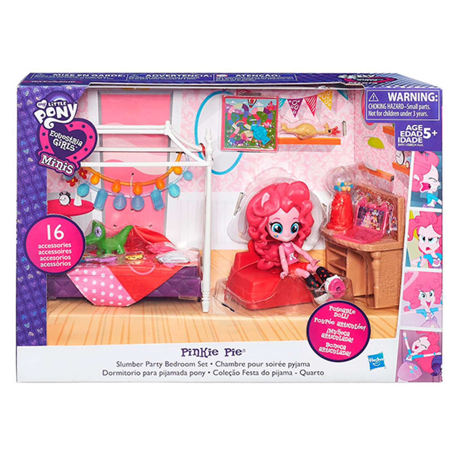 Набор мини-кукол MLP Equestria Girls Пижамная вечеринка в ассортименте B8824EU6 - фото 2