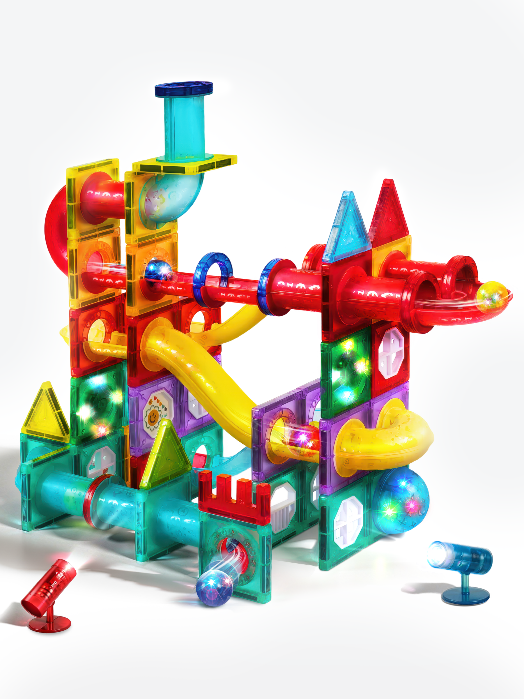 Конструктор SAYFUN toys магнитный 120 дет. - фото 13