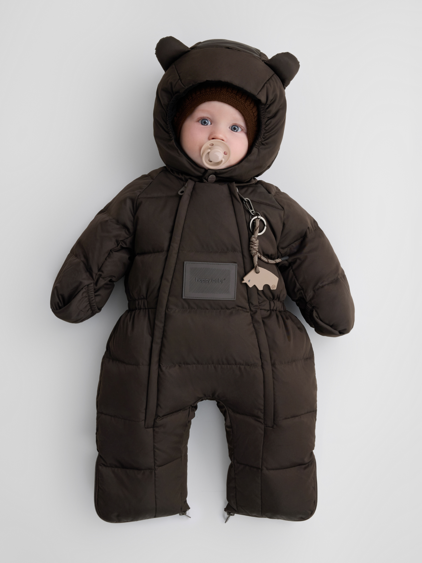 Комбинезон-трансформер Happy Baby 89145-0_dark brown - фото 1