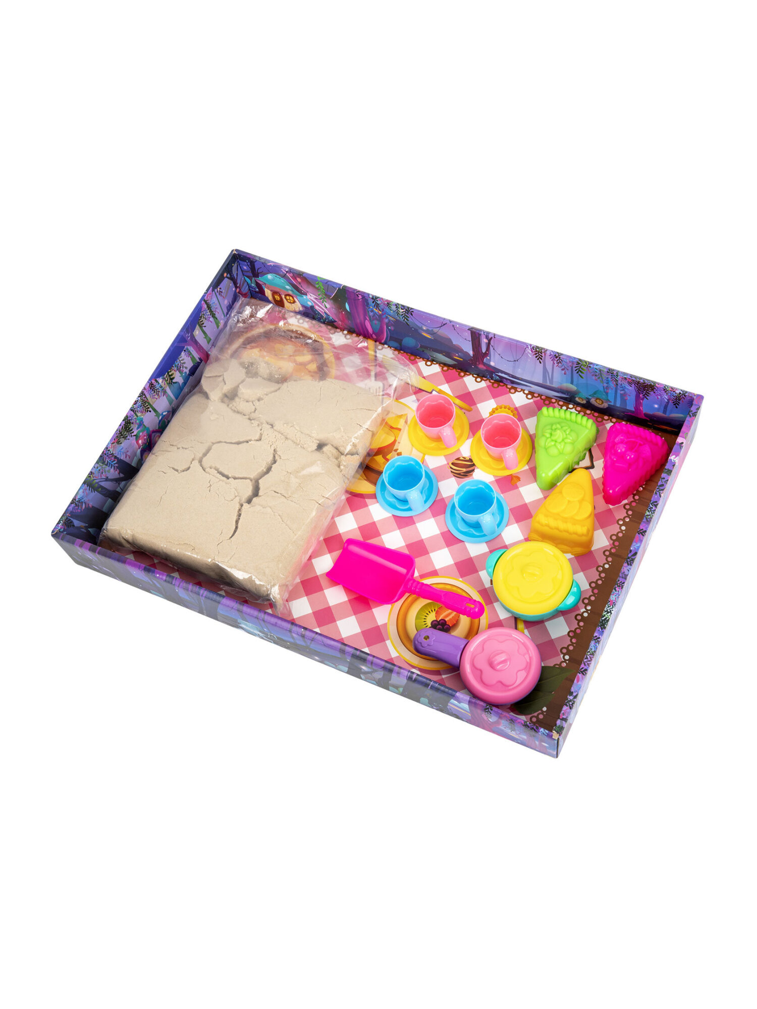 Кинетический песок Brauberg 3 кг - фото 12