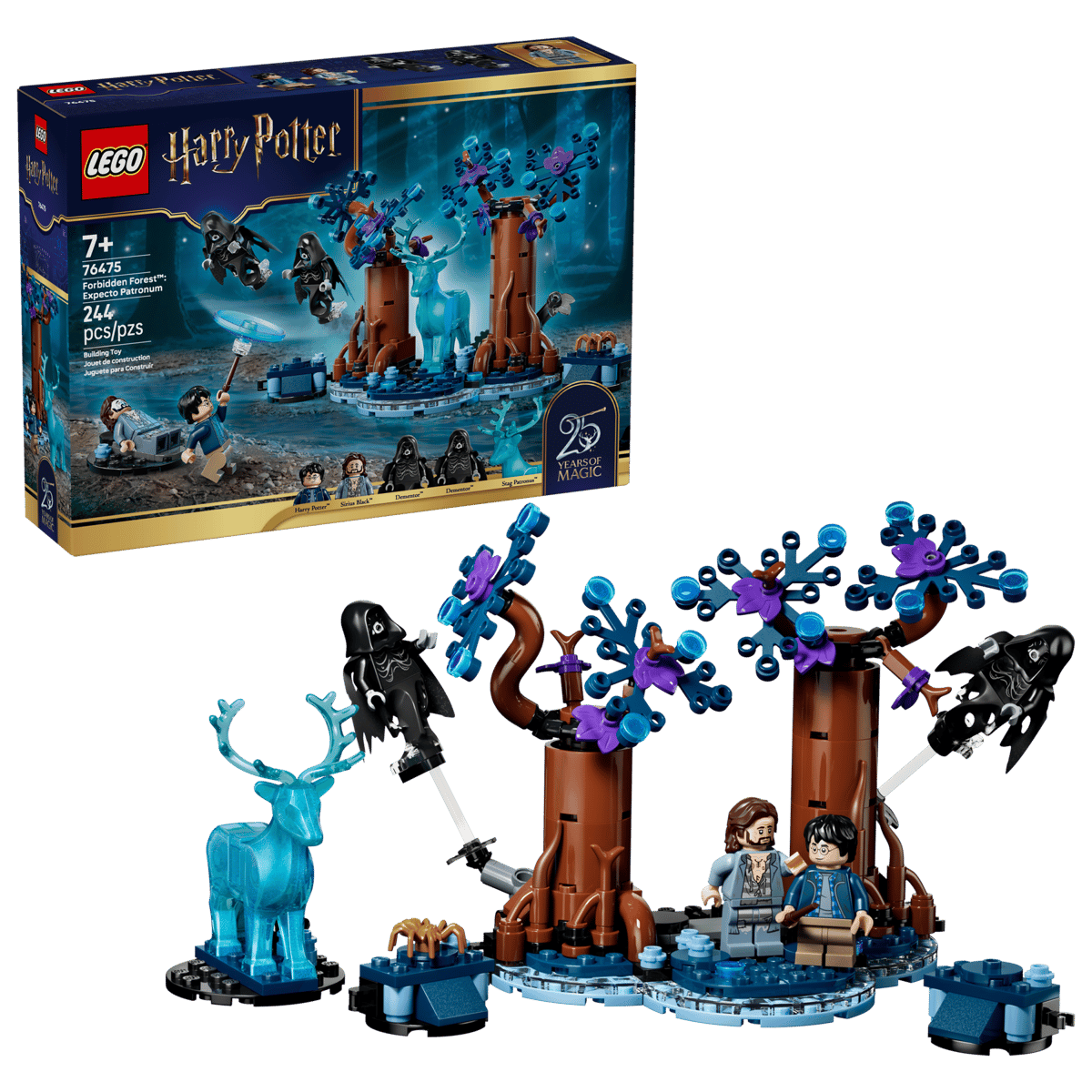 Конструктор LEGO Harry Potter Запретный лес Патронум 244 дет. - фото 1