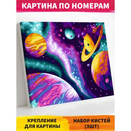 Картина по номерам Glama Космос