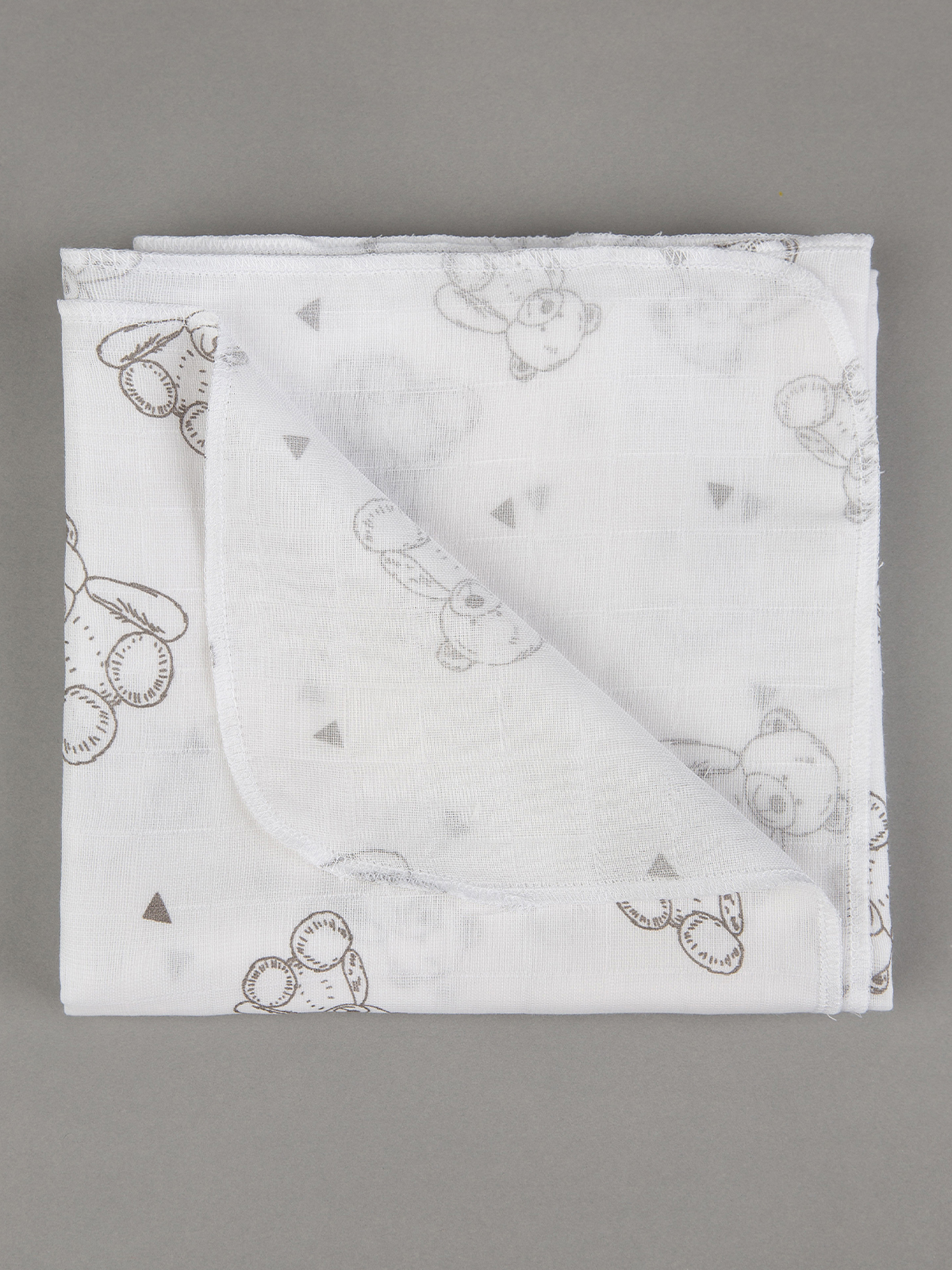 Пелёнка inlovery муслин 130x90 см 2 шт. - фото 28