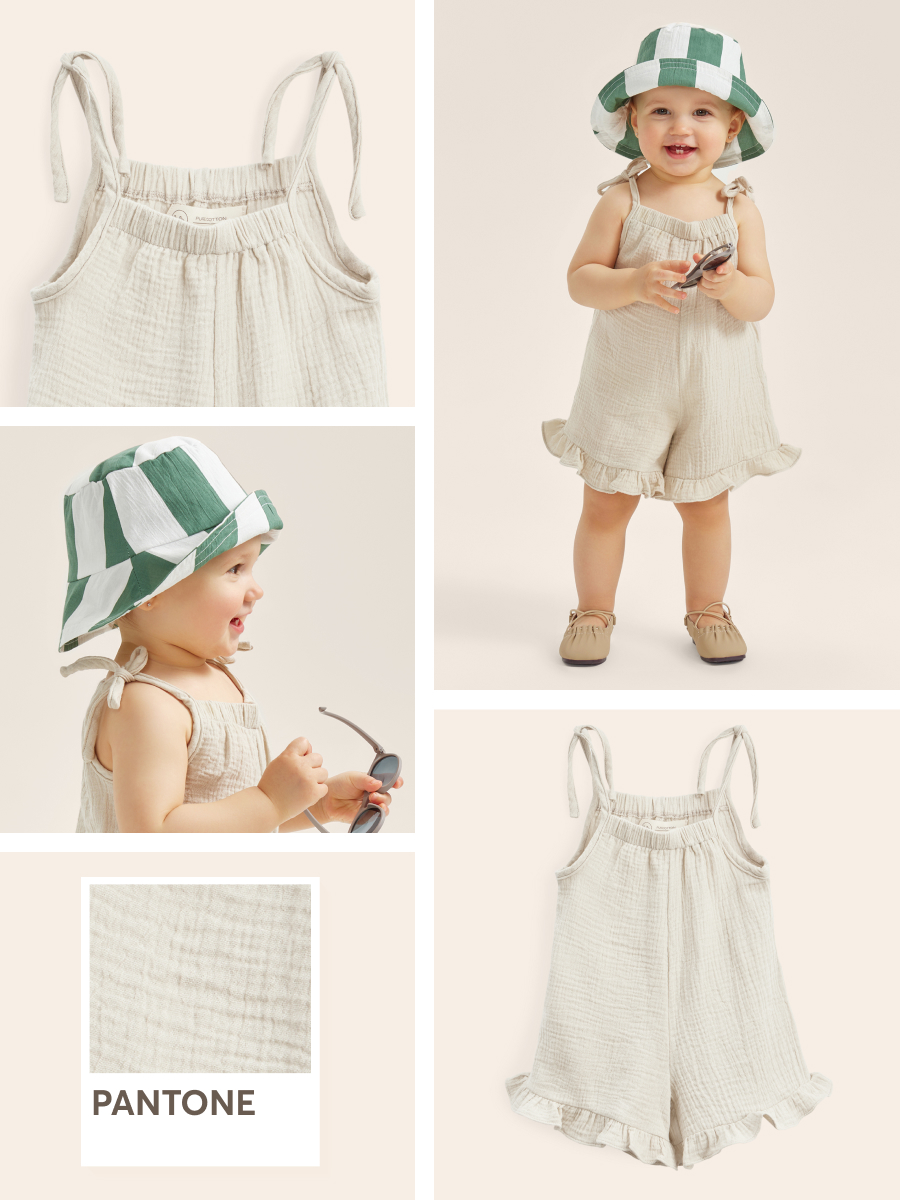 Комбинезон Happy Baby 88195_pale-beige - фото 2