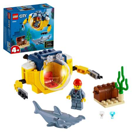Конструктор LEGO City Мини-подлодка блочный