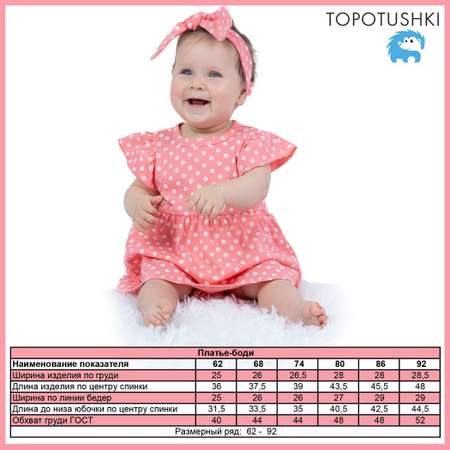 Платье TOPOTUSHKI