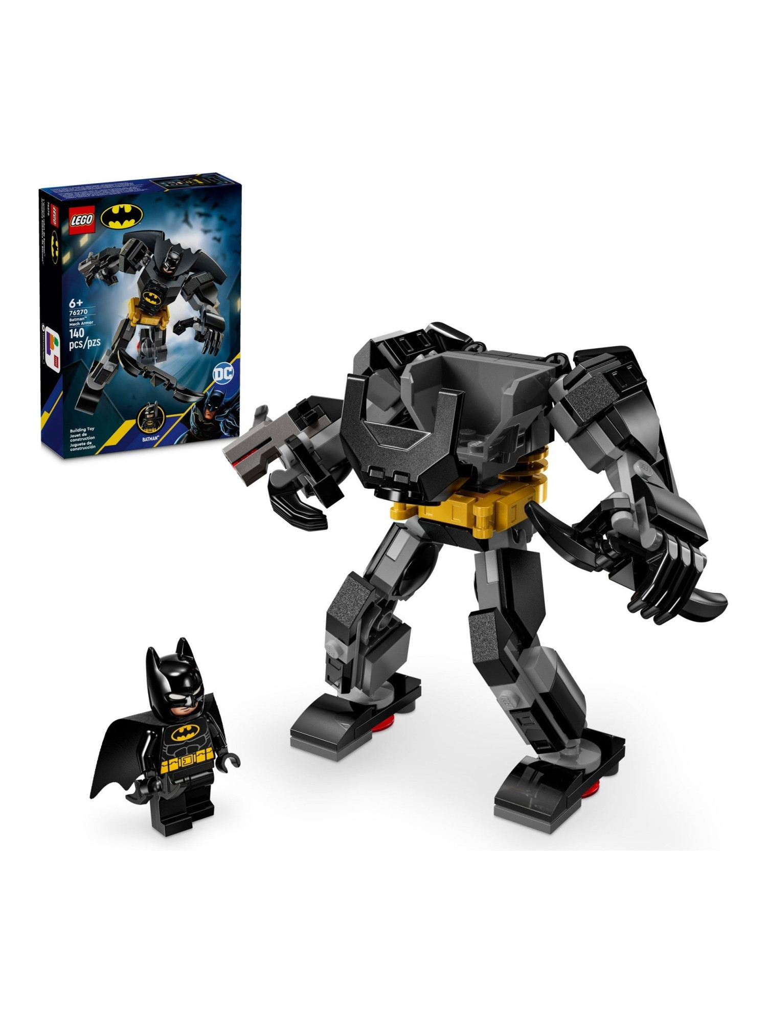 Конструктор LEGO DC Super Heroes Боевая броня Бэтмена 140 дет. - фото 8