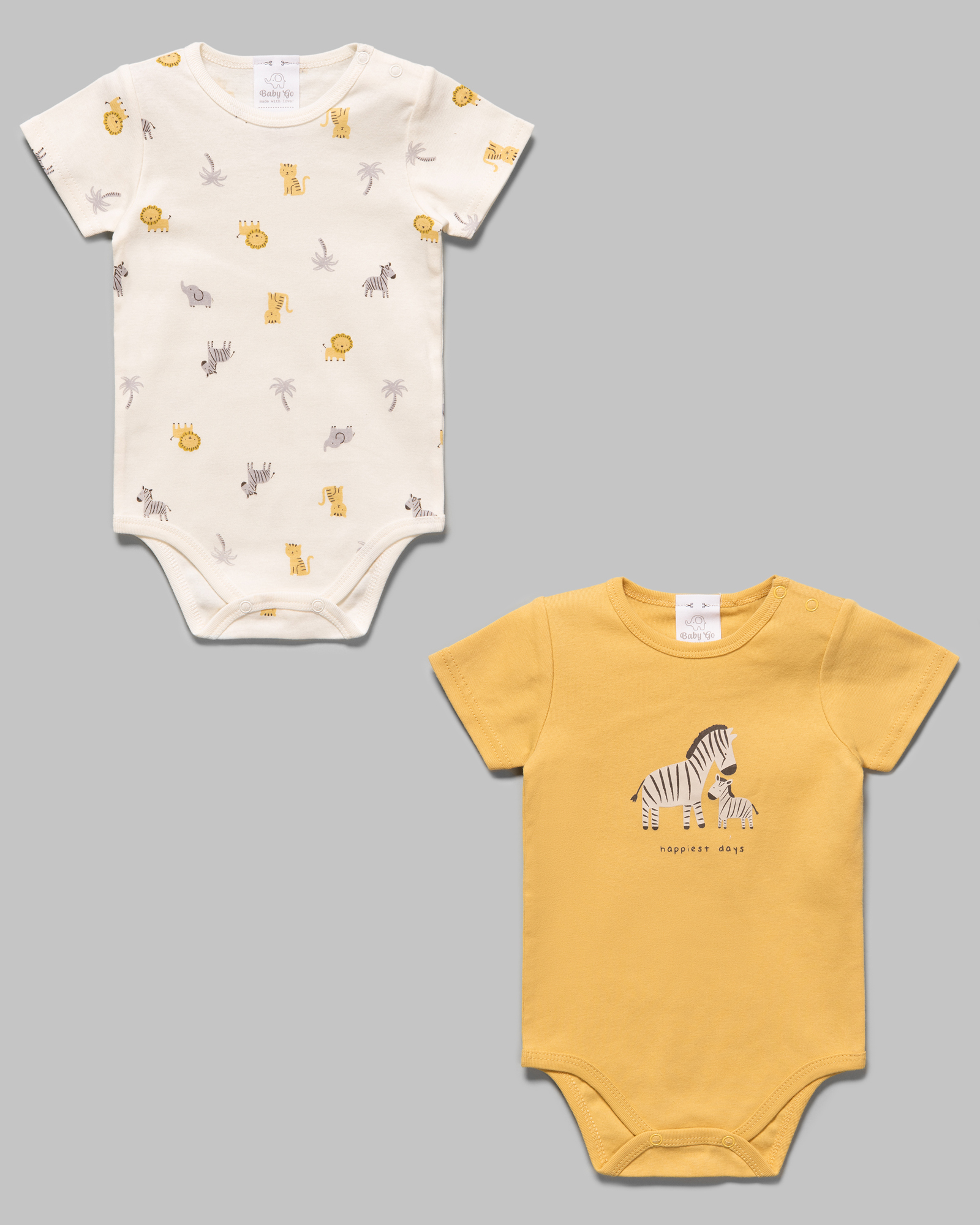 Боди 2 шт BabyGo S24BG1-15600ib-33F0 - фото 1