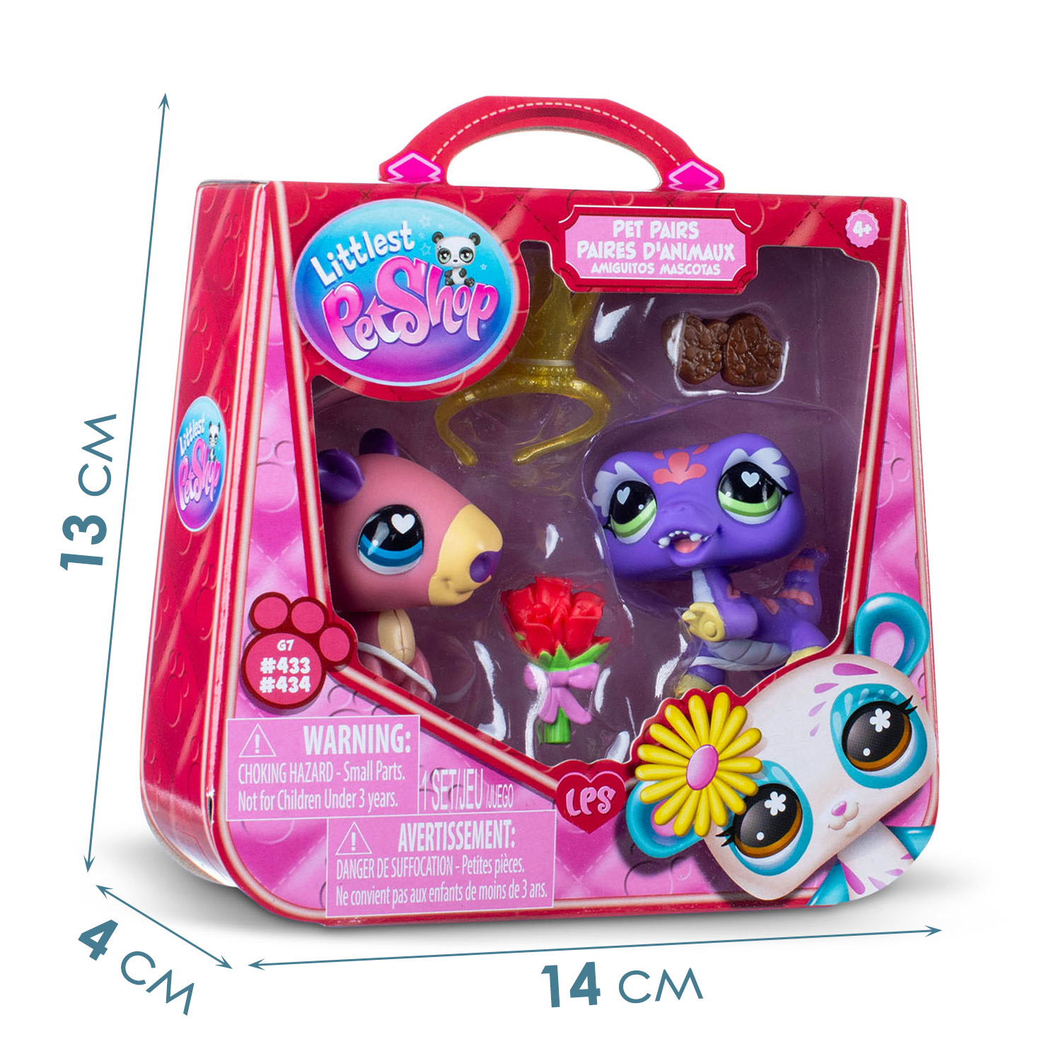 Игровой набор Littlest Pet Shop Капибара и Ящерица - фото 2