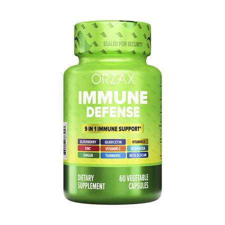 Комплекс для иммунитета 9 в 1 ORZAX Immune Defense 60 капсул