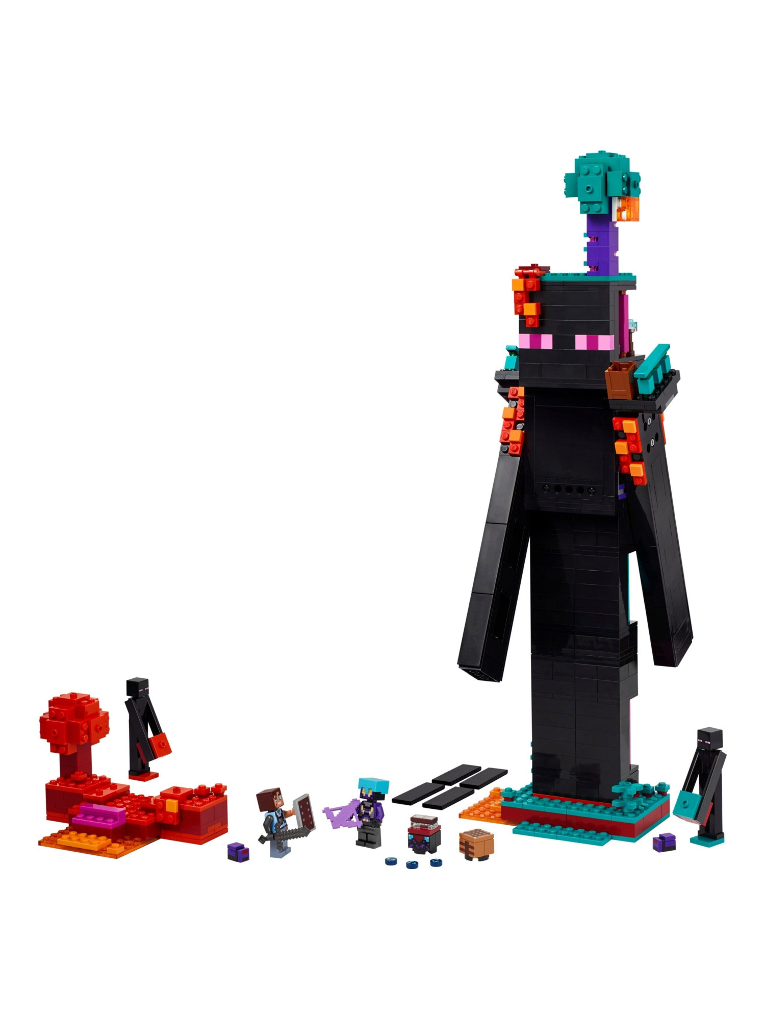 Конструктор LEGO Minecraft Башня Эндермена 867 дет. - фото 2