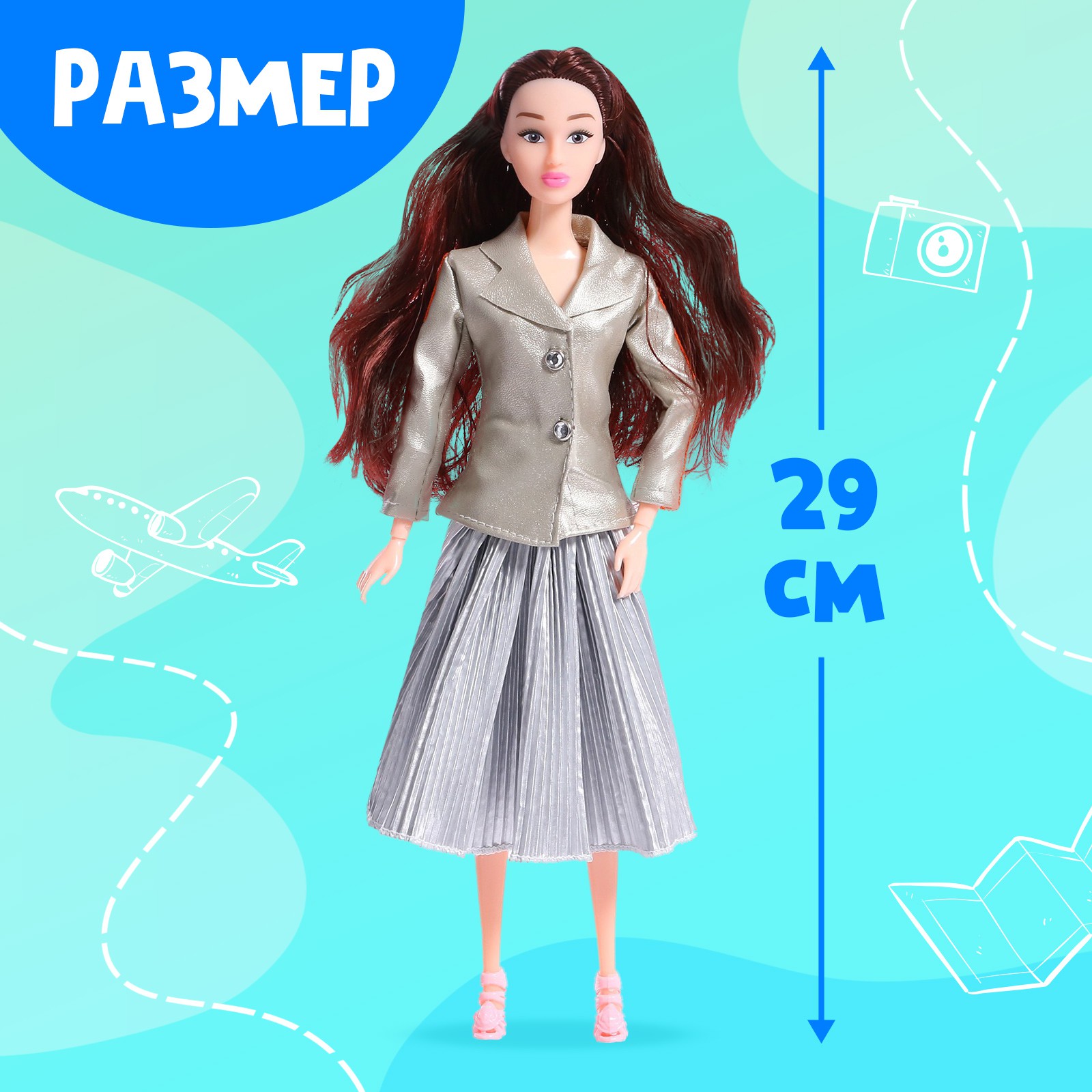 Кукла модельная Happy Valley Барбара в Милане 5526581 - фото 3