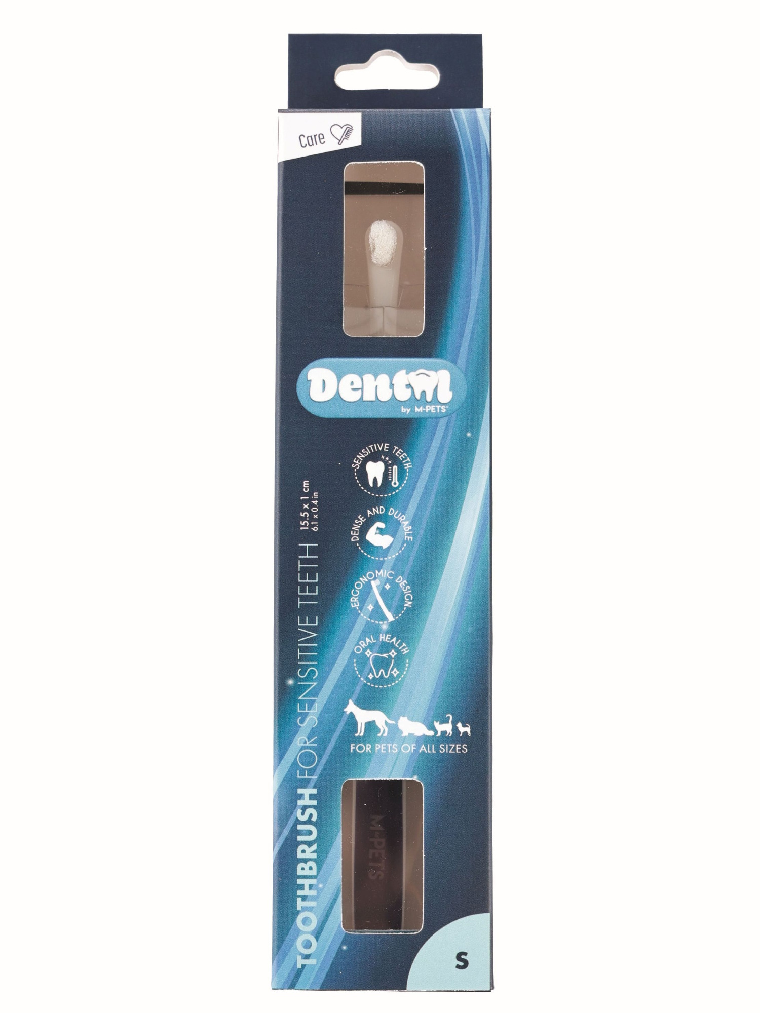 Зубная щетка M-PETS Dental S для чувствительных зубов 0.74*0.95см - фото 1