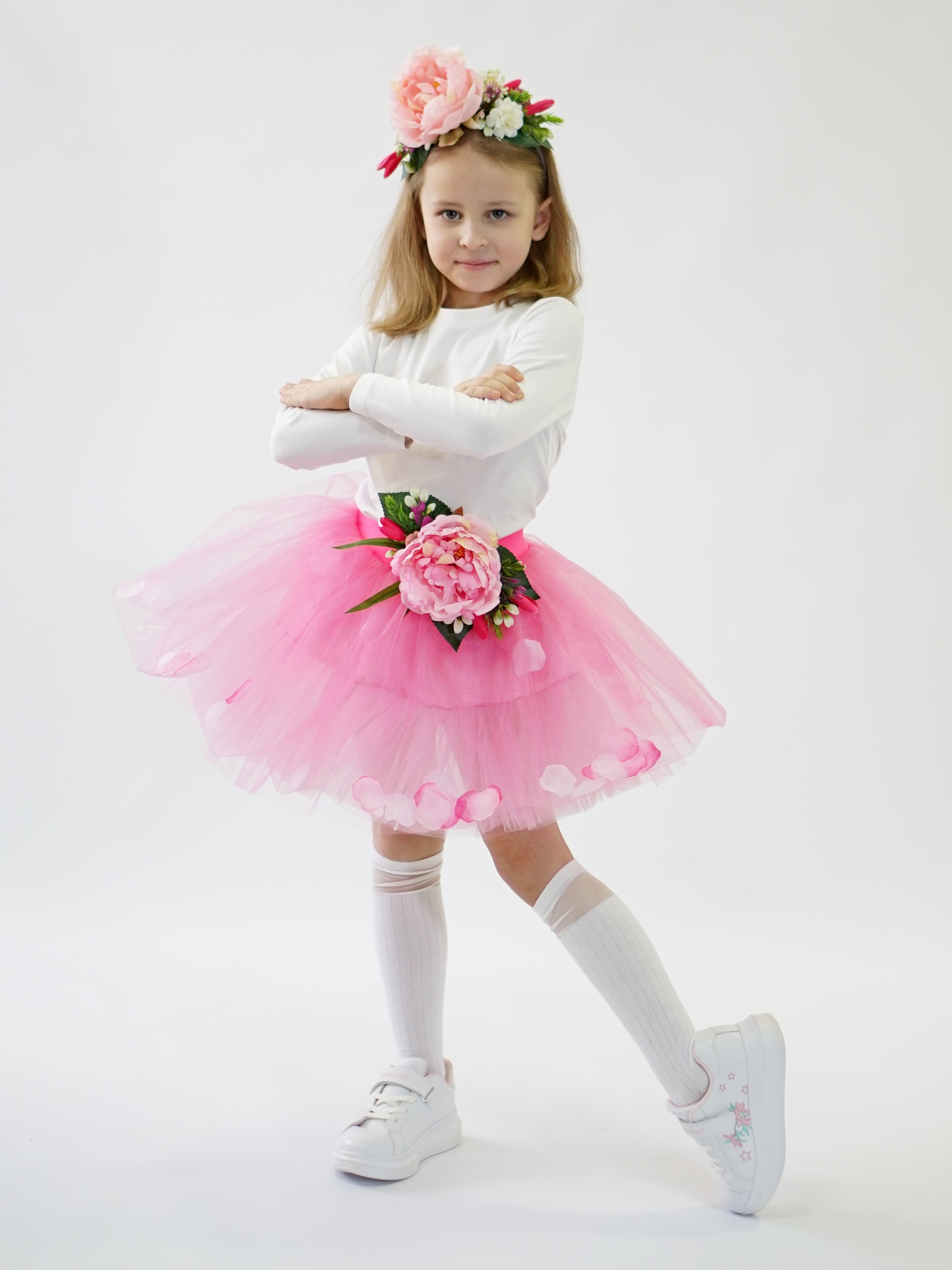 Карнавальный костюм цветочная фея ЭнчантималсDress КосЦвРоз - фото 5
