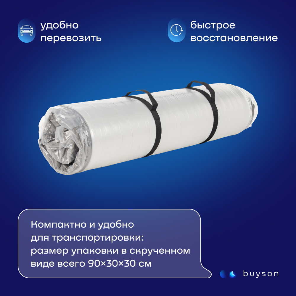 Матрас buyson BuyWave 200х80 - фото 12