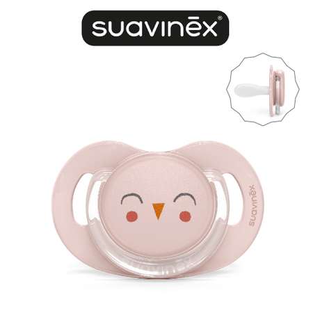 Пустышка Suavinex силикон ортодонтическая от 6 мес.
