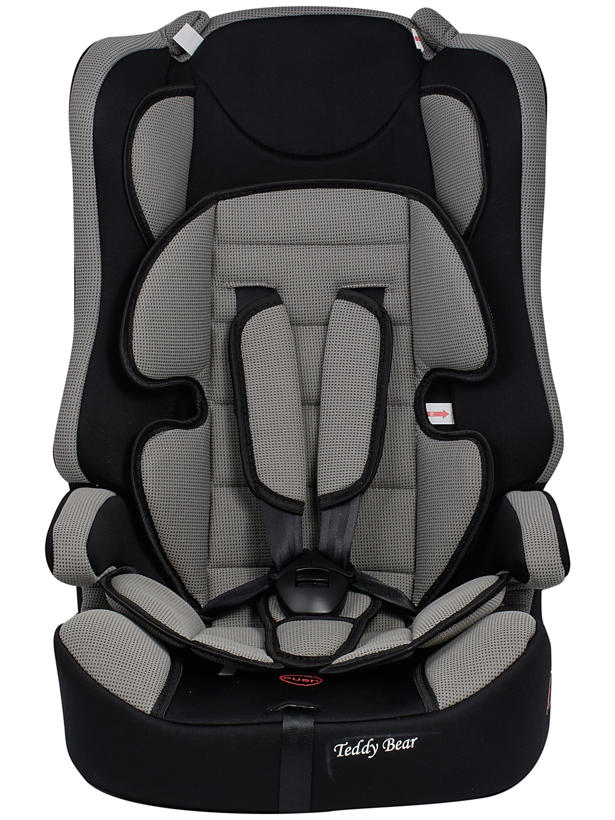 Автокресло Teddy Bear 513R/04 grey dot-black 1/2/3 (9-36 кг) серый - фото 1