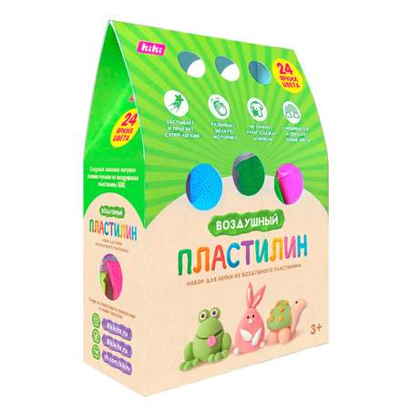 Пластилин KIKI 24 цв.