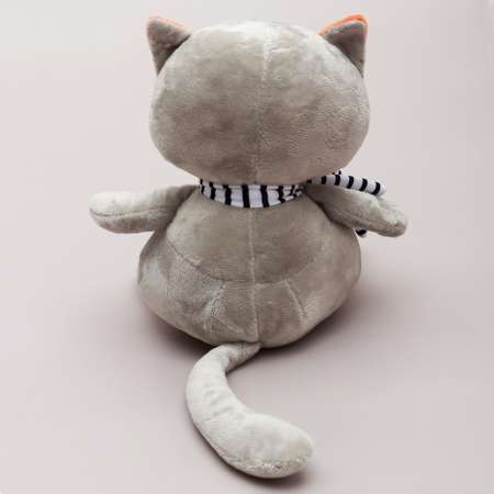 Игрушка мягкая ЭВРИКА Кот Котофей серый