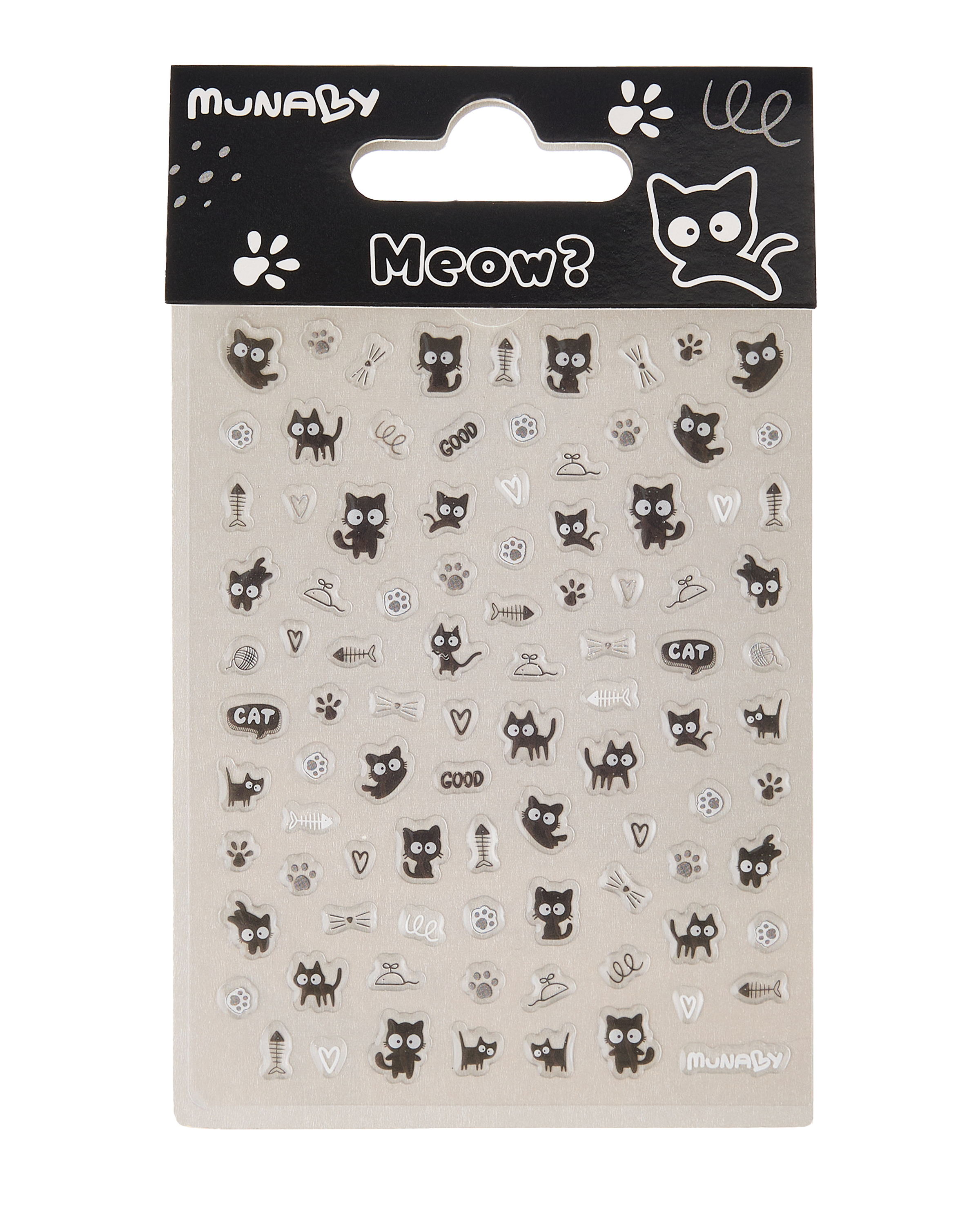 Наклейки Munaby Black cat - фото 1