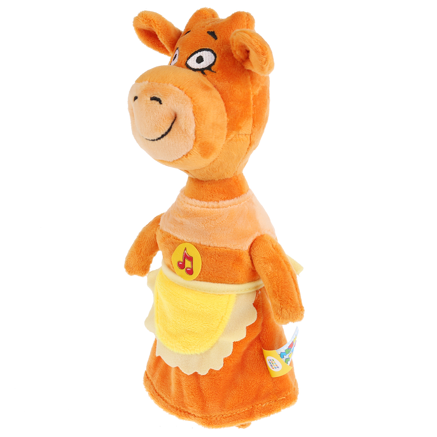 Игрушка мягкая Мульти Пульти Оранжевая корова Мама 292007 - фото 2