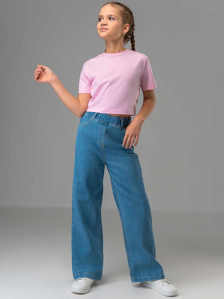 Джинсы HappyFox HF00811св.синий - фото 8