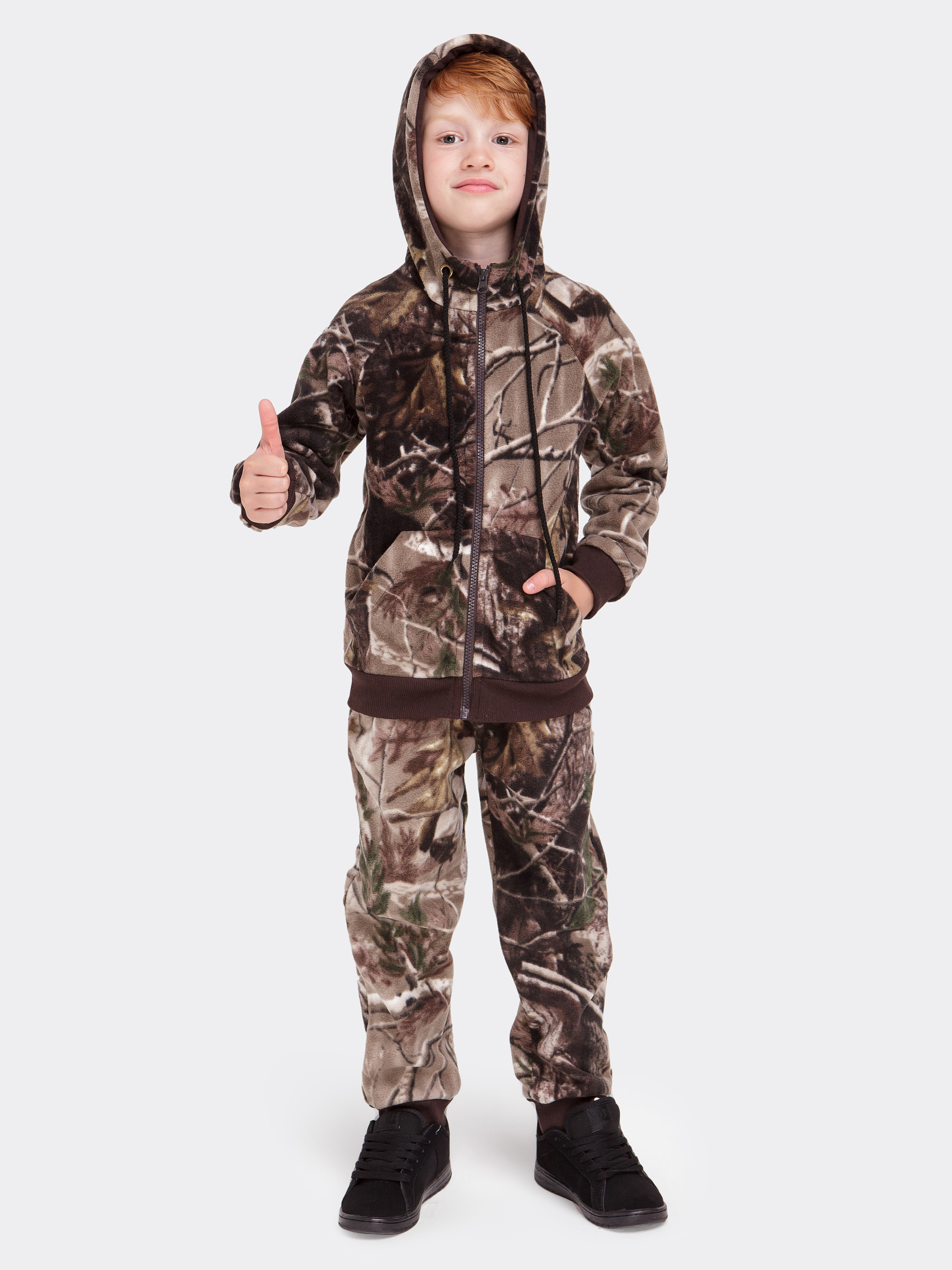 Костюм VEDDI 6620фл-21/коричневый лес - фото 7