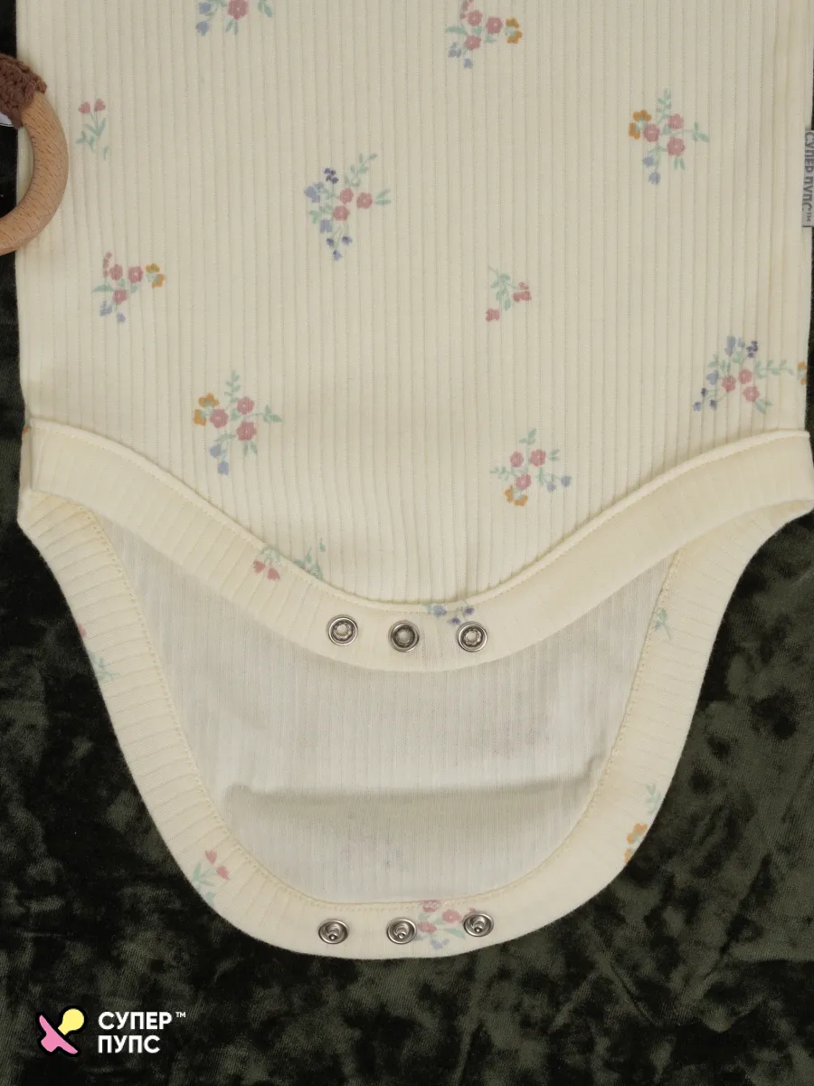 Боди 3 шт Супер Пупс нбр/3пр/бд/sk20/полоска/цветы - фото 15