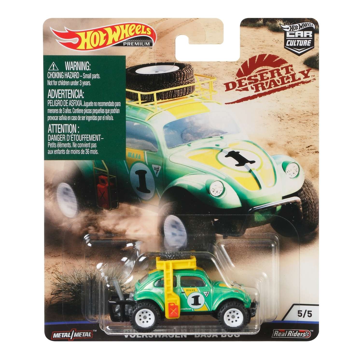 Автомобиль Hot Wheels Volkswagen 1:64 FPY86 - фото 2