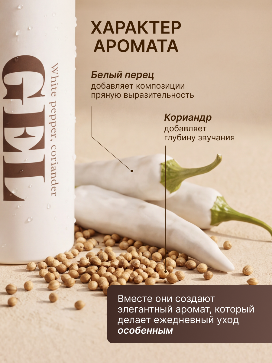 Гель для душа ELEMENT 200 мл - фото 8
