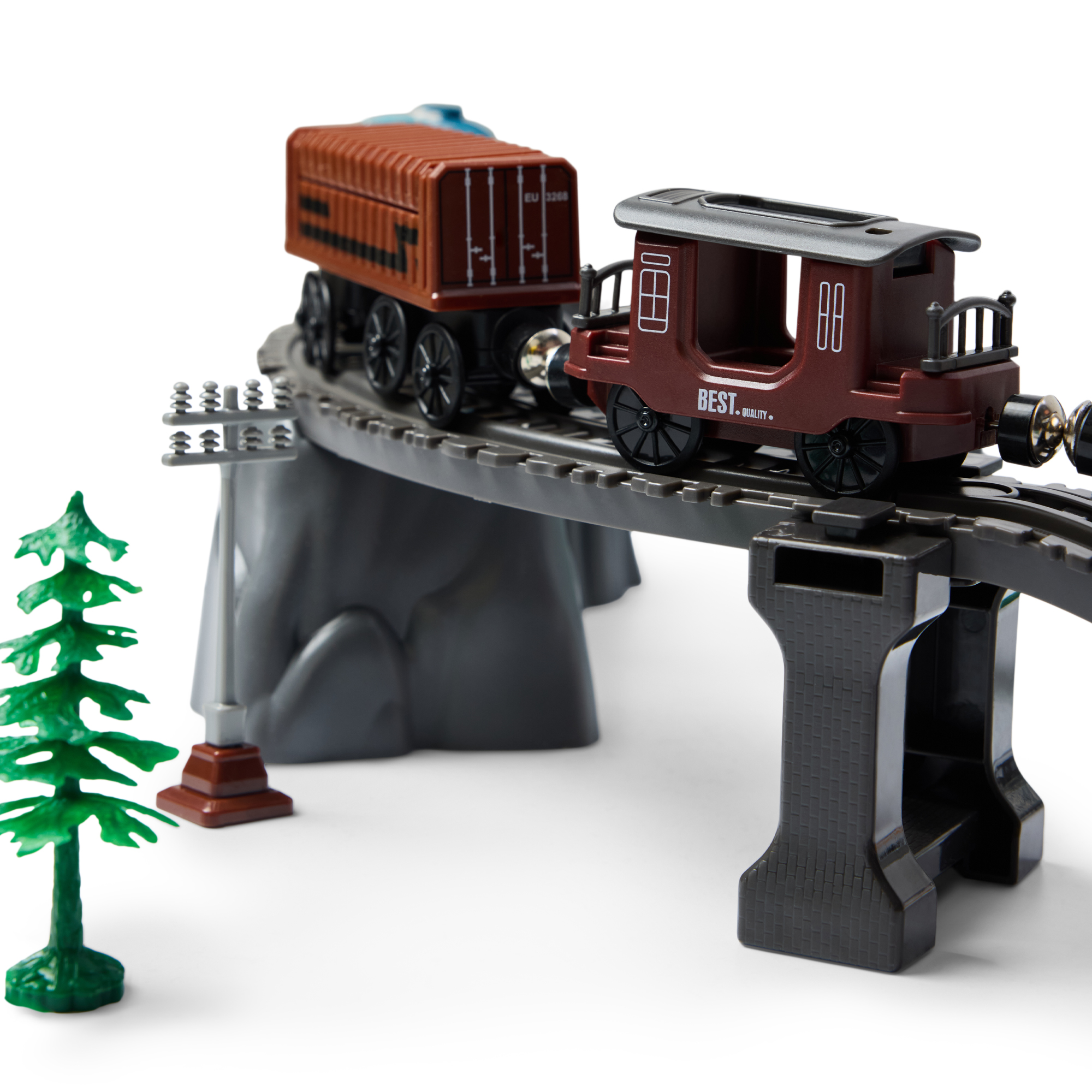 Набор железнодорожный Happy Baby 331995_grey - фото 10