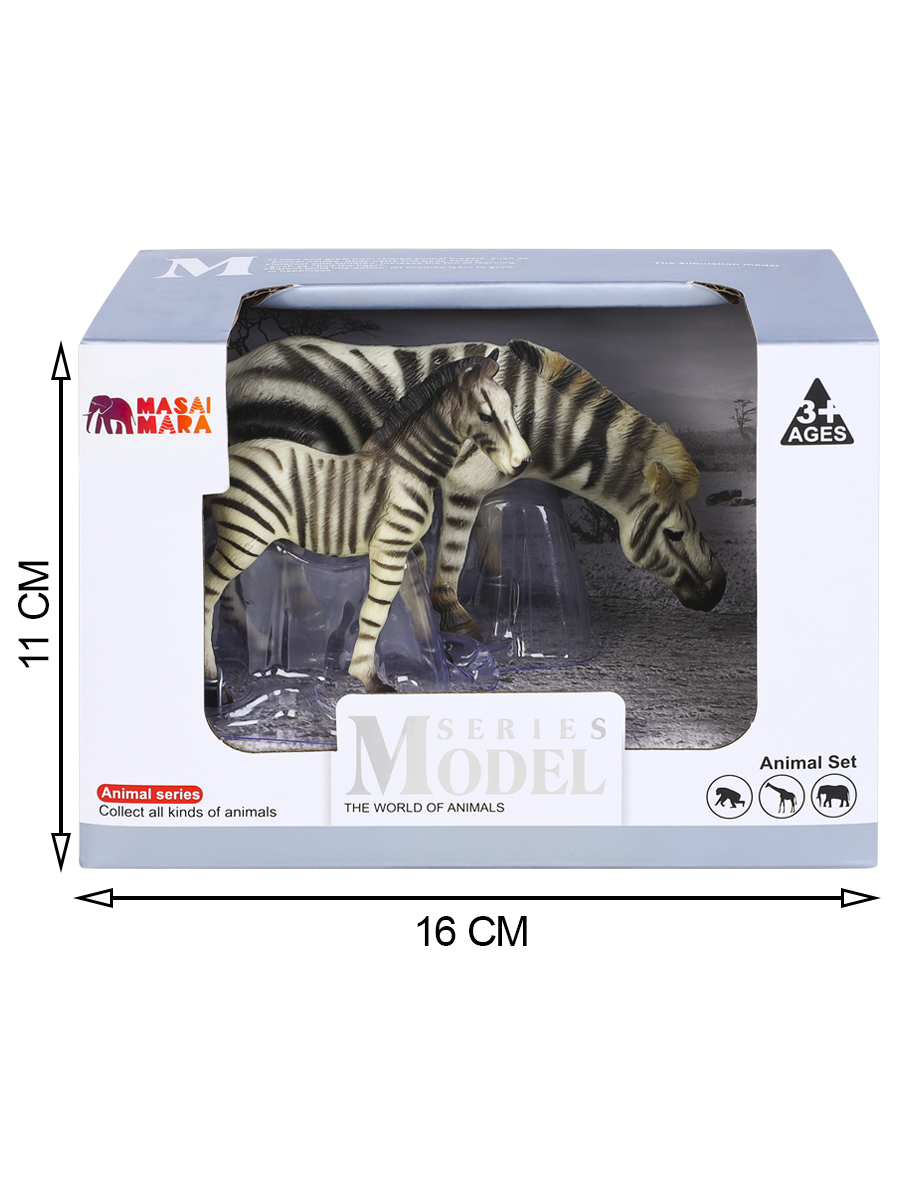 Игровой набор Masai Mara Семья зебр - фото 9