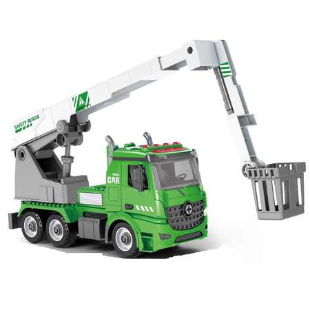 Конструктор Funky Toys Спецтехника Автовышка сборная игровая модель