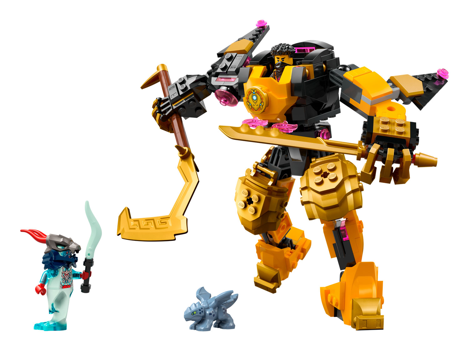 Конструктор LEGO NINJAGO Боевой робот 71839 213 дет. - фото 2