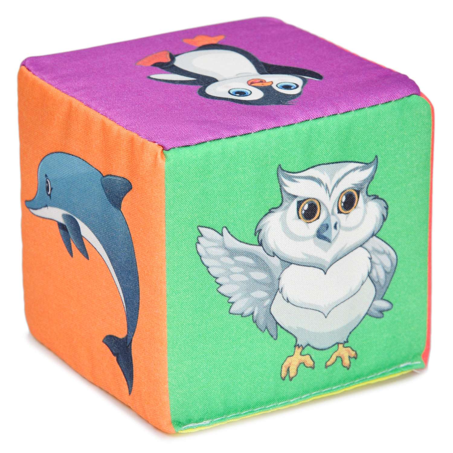 Игрушка Русский стиль кубики Веселый зоопарк - фото 3