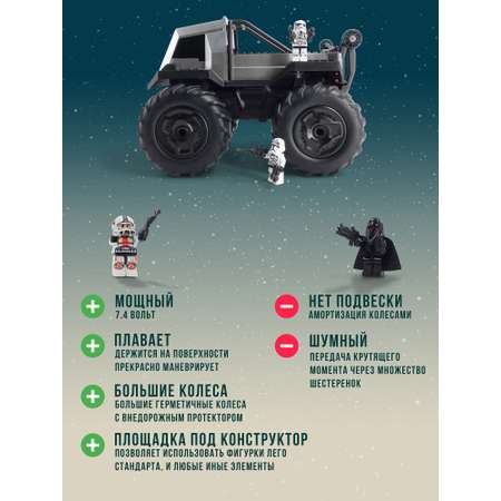 Монстр-трак РУ Hotdeer Планетоход 1:16