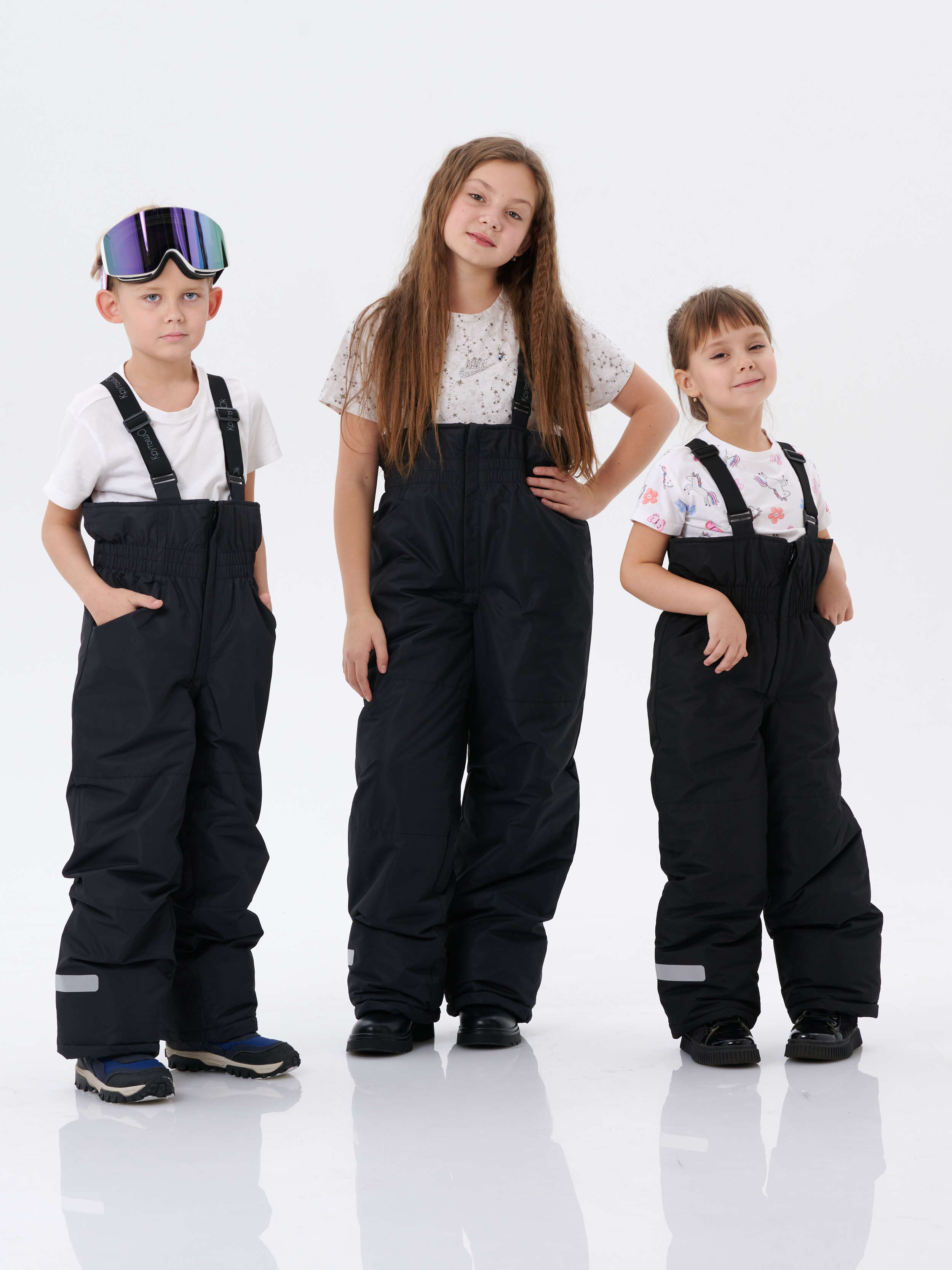 Брюки утепленные КрутышОк Т-067 черные - фото 9