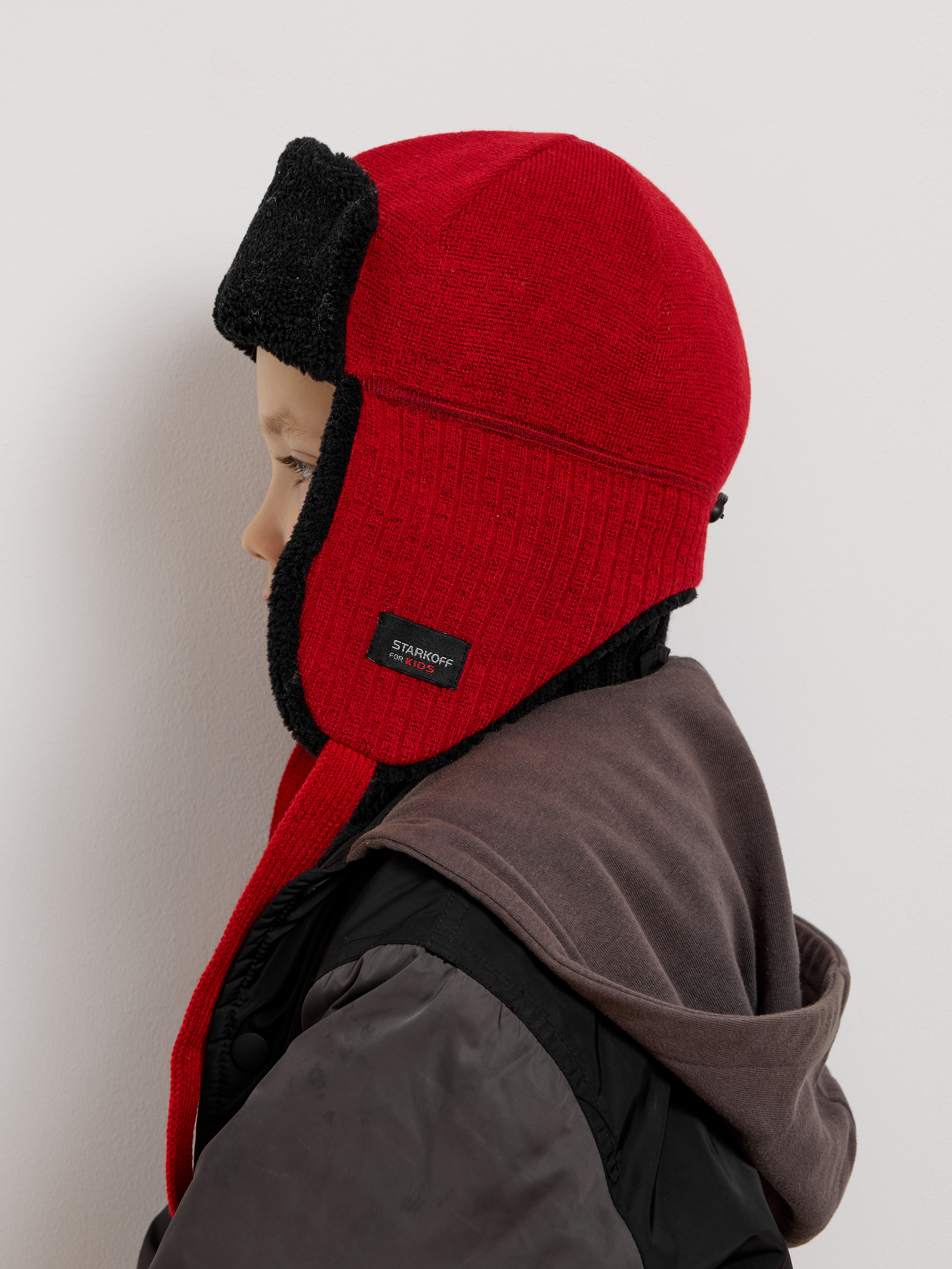 Шапка-ушанка Starkoff Kids Д500922 - фото 1
