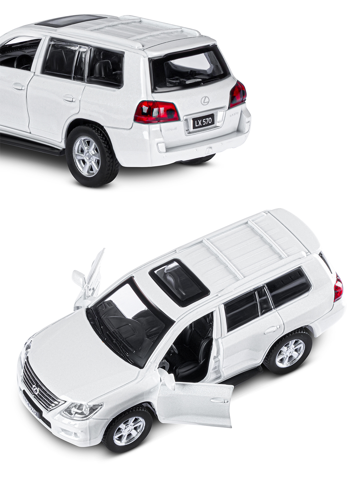 Внедорожник АВТОпанорама Lexus LX570 1:43 JB1251262 - фото 13