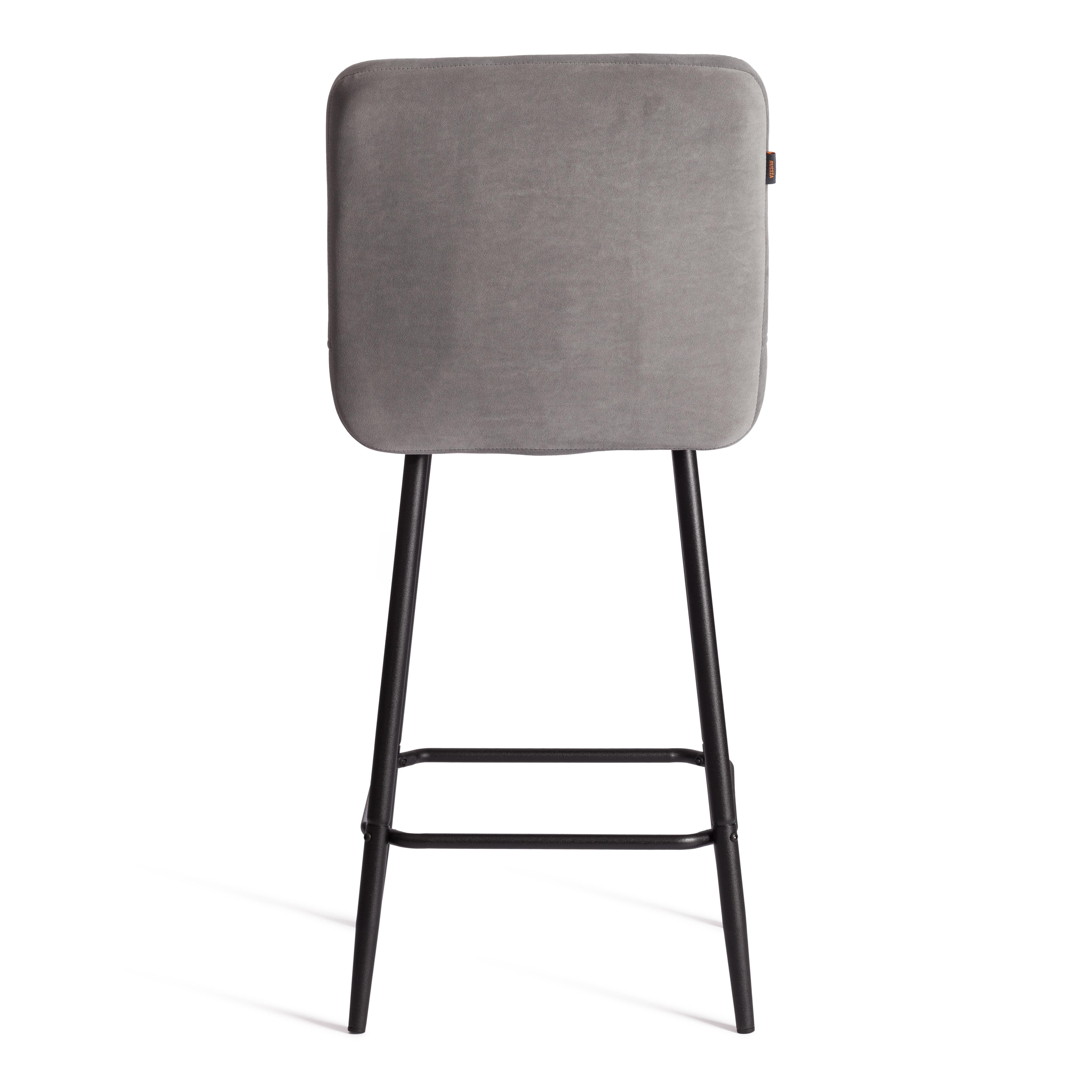 Стул TETCHAIR Medeo велюр серый - фото 5