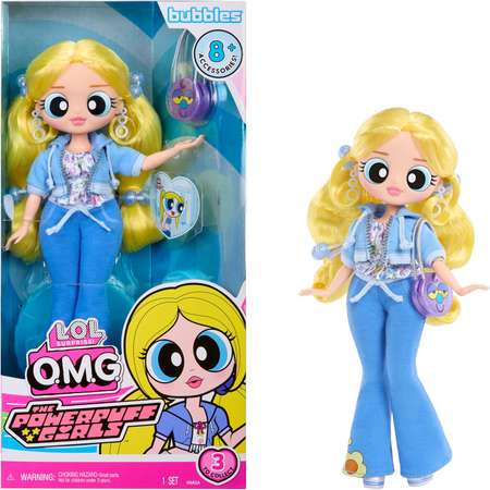 Кукла модельная L.O.L. Surprise! OMG Powerpuff Girls Bubbles
