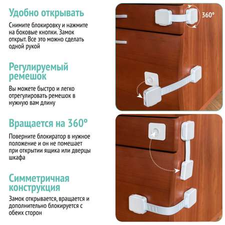 Блокиратор LolUno Home baby 4 шт.