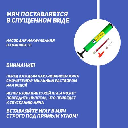 Мяч волейбольный Madliani с насосом
