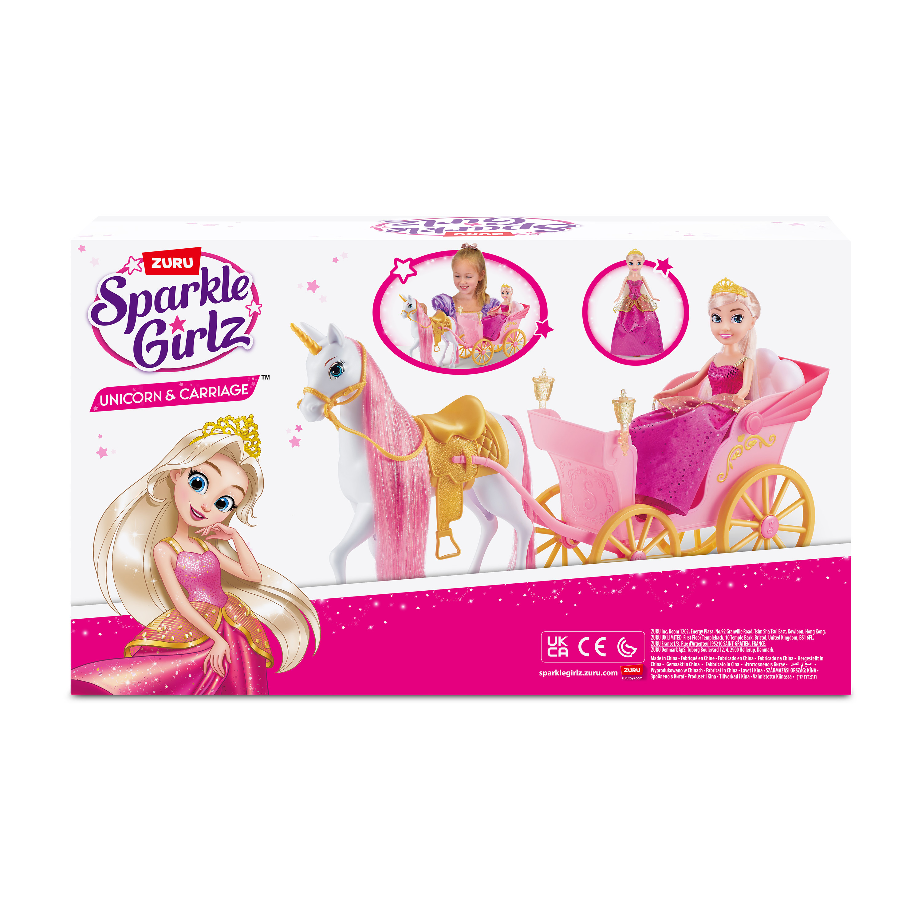 Кукла модельная Zuru Sparkle Girlz с каретой 10068 - фото 15