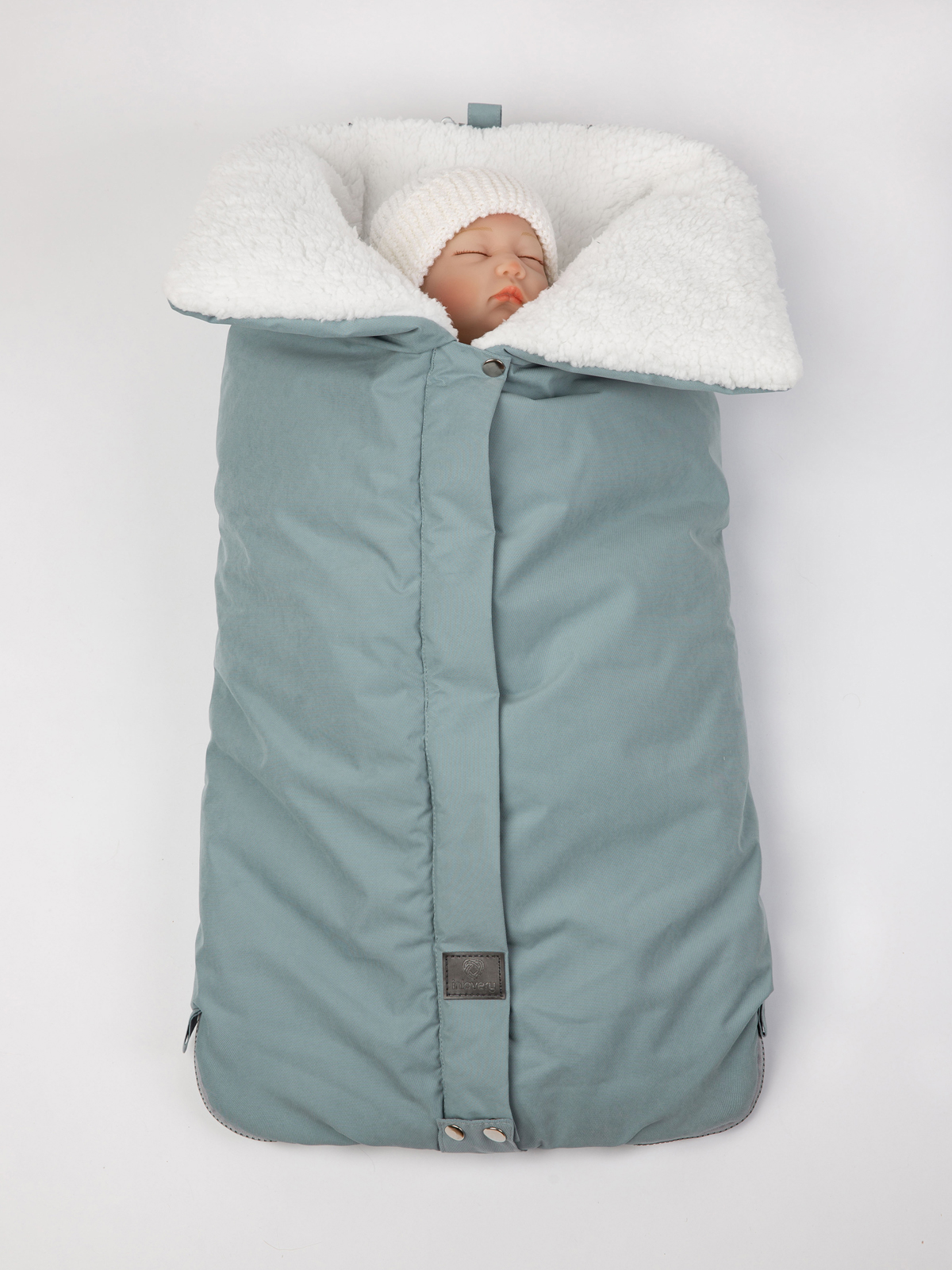 Конверт в коляску inlovery Нортес серый - фото 13