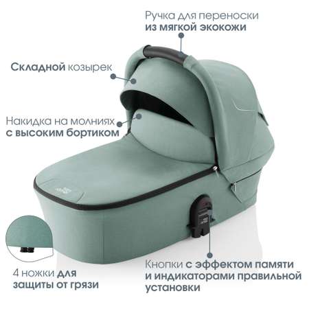 Коляска 2в1 Britax Roemer Smile 5Z jade green